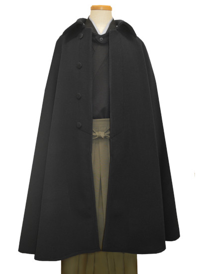 蛮カラ（ばんから）マント・バンカラマント・学生風マント