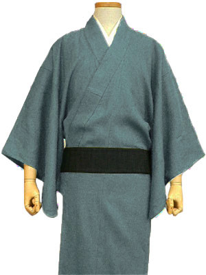 男性着物（KIMONO）麻・麻混紡 素材