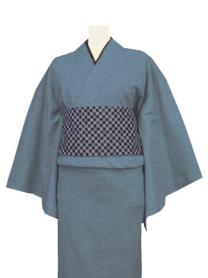 女性着物（KIMONO）綿 素材 