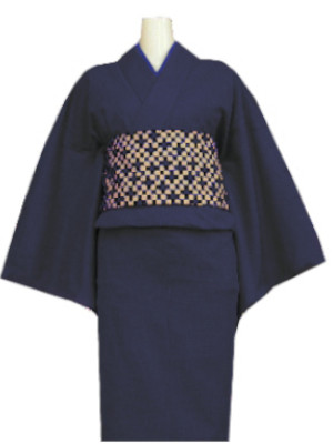 女性着物（KIMONO）綿 素材 