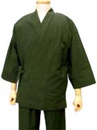 ツムギクロスの作務衣