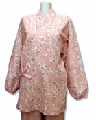 しだれ桜の女性用作務衣