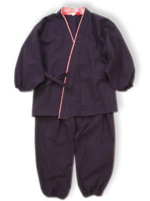 子供作務衣(2012－パープル)